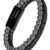 coreva-double-leather-hematite-magnetic-bracelet-black-grey