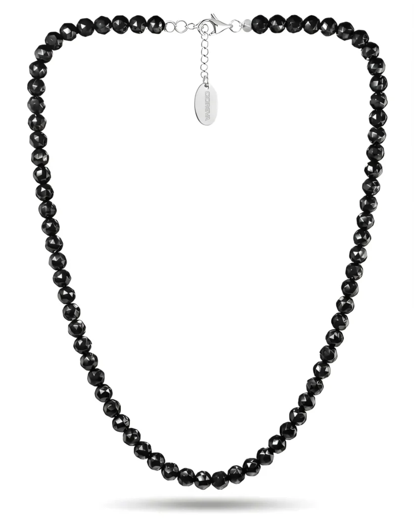 coreva-faceted-hematite-necklace-alt