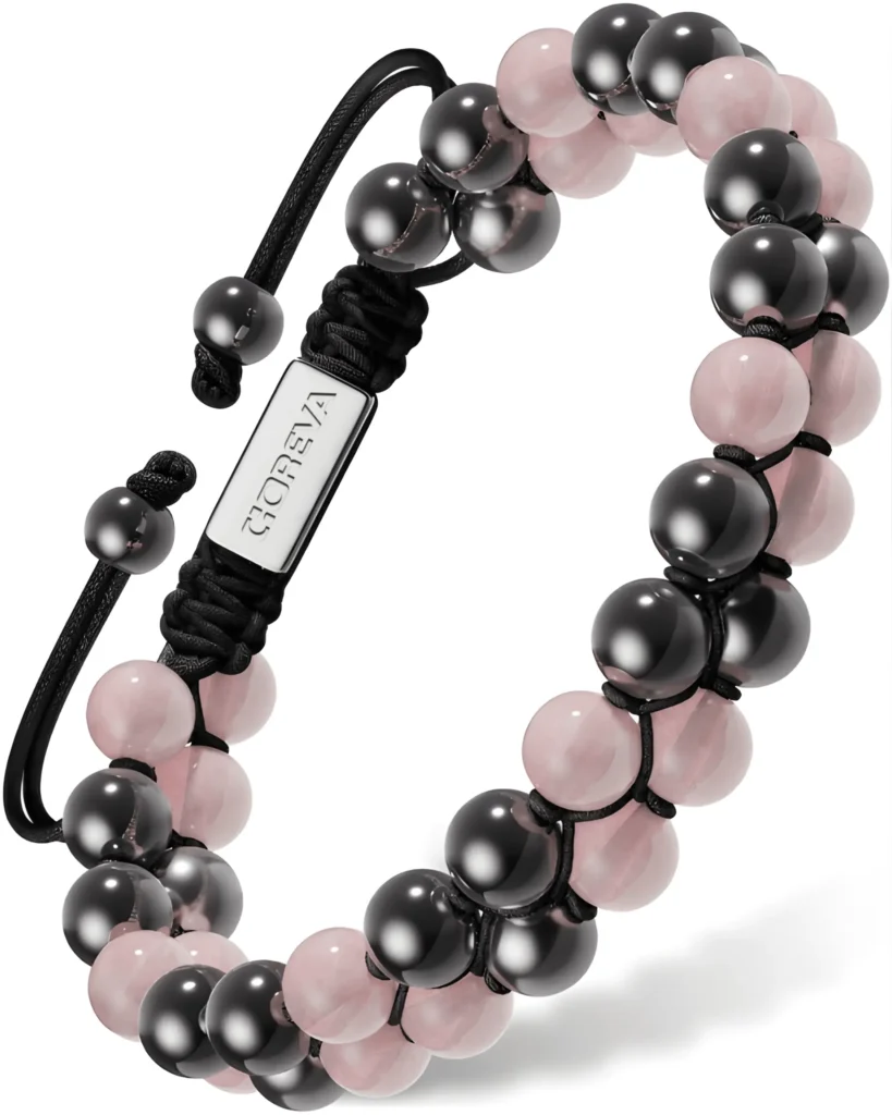 coreva-hematite-double-bracelet-chdb-01-pink