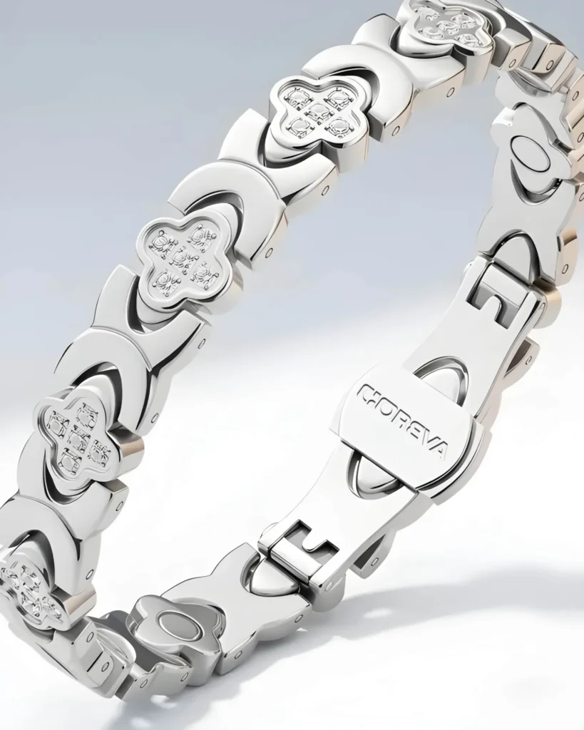 magnetic-bracelet-clover-for-women-silver-coreva-mbc-fw-02-ALT