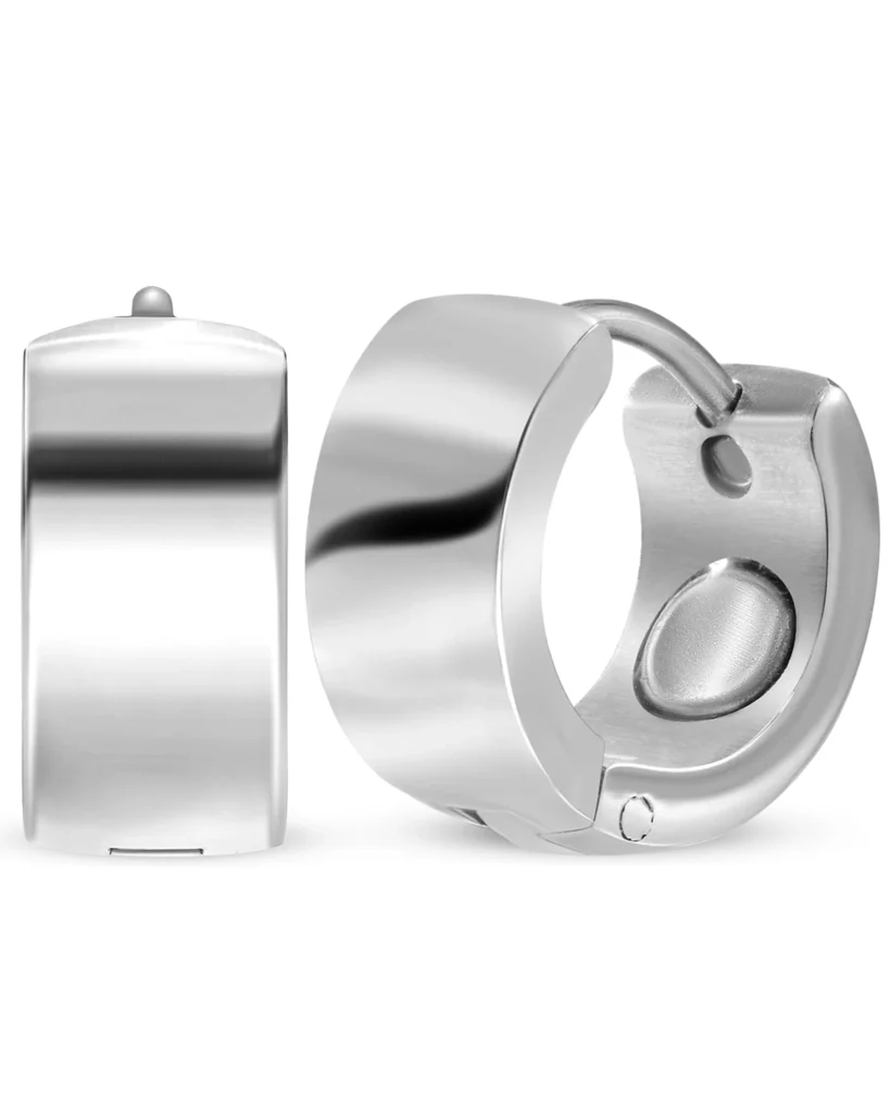 magnetic-earrings-polished-magnetic-therapy-earrings-for-women-silver-